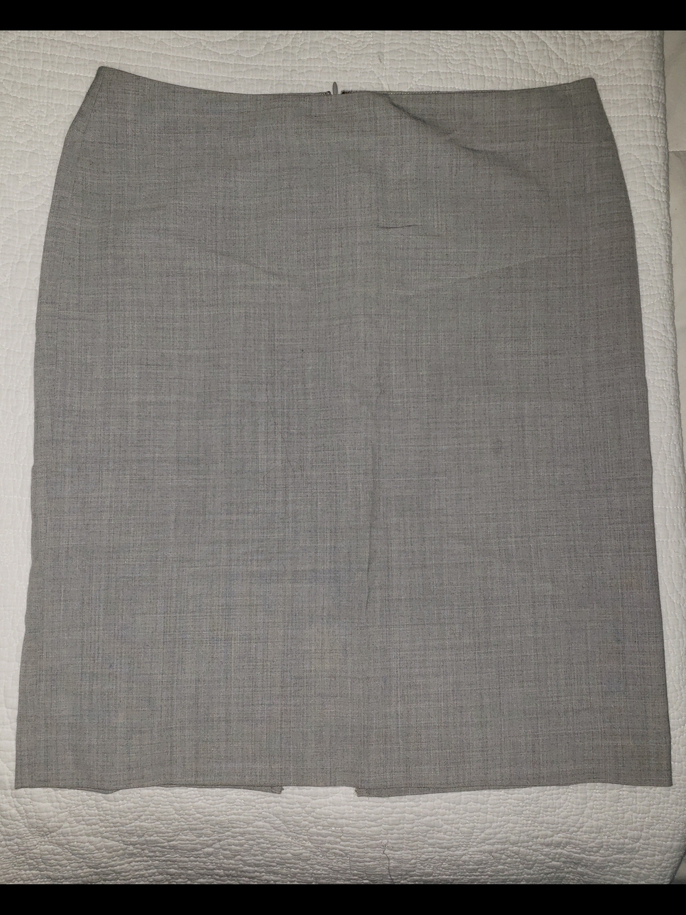 Body by Victoria * Victoria's Secret Gray Tailored Pencil Skirt